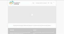 Desktop Screenshot of fondationleducq.org